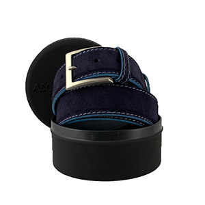 Cintura Marcapunto Sued Navy <br/> Edge and Seam Sky
